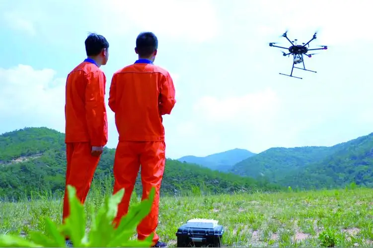 松山湖管委会无人机倾斜摄影巡检拍摄